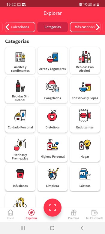 La aplicación cuenta con un