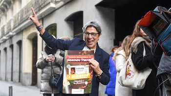 Raquel, la lotera que da