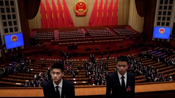 Guardias de seguridad en el