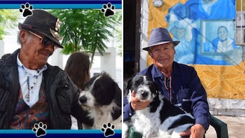 Pinto y su dueño siempre