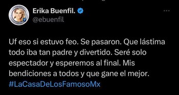 Érika Buenfil en contra de