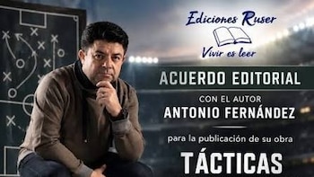 Antonio Fernández Marchán presenta su libro 'El camino del fútbol invisible' en San Sebastián de los Reyes