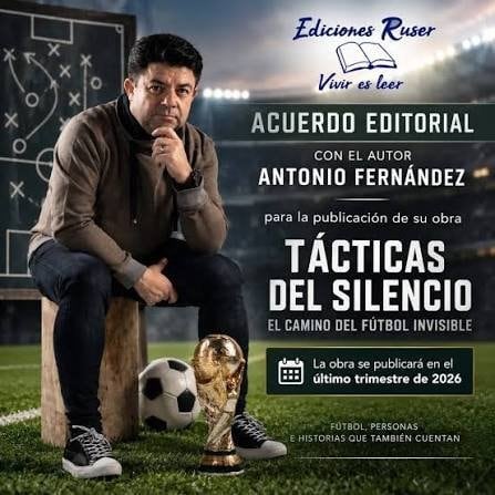 Antonio Fernández Marchán presenta su libro 'El camino del fútbol invisible' en San Sebastián de los Reyes