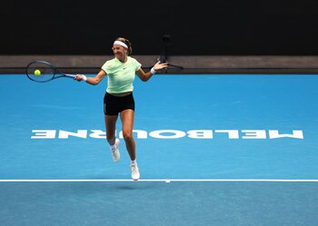 La bielorusa Victoria Azarenka durante