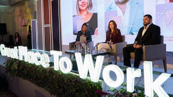 Se realizó la última edición de Great Place To Work en la CDMX en donde se entregaron decenas de galardones a empresas comprometidas en ser los mejores lugares para las mujeres para trabajar. (Jenifer Nava/Infobae)