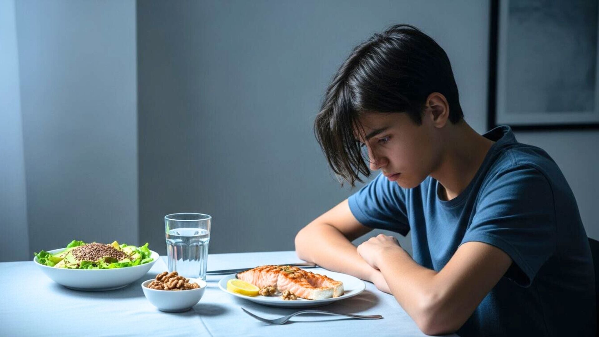 Los cambios en el apetito, tanto aumento como disminución, pueden ser señales de un cuadro depresivo que afecta la regulación corporal (Imagen Ilustrativa Infobae)