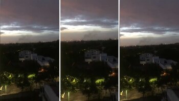 Una lluvia de balas: así