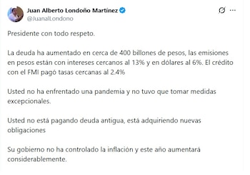 Juan Alberto Londoño, exviceministro de