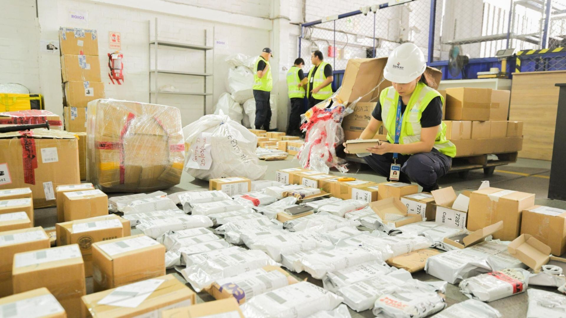 El cargamento había sido declarado con valores inferiores a los reales con la intención de reducir el pago de tributos y evitar la fiscalización - Créditos: Sunat.