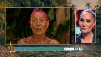 Rosa Benito ha cambiado el rubio por el rosa en 'Supervivientes All Stars 3'. (Mediaset España)