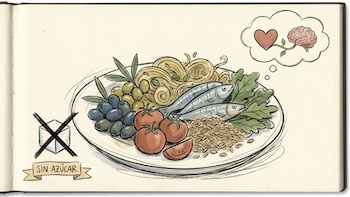 Dieta mediterránea sin azúcar: el plan de 7 días creado por una nutricionista para perder peso sin restricciones extremas