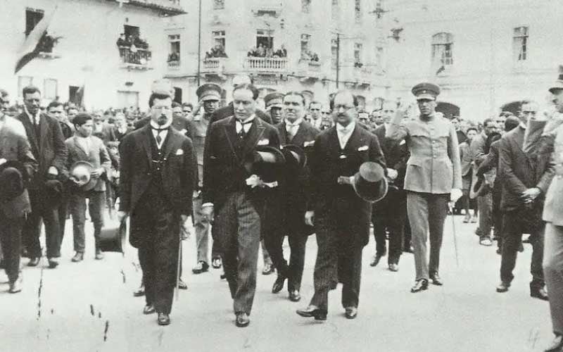 Isidro Ayora, a quien se le entregó la Presidencia en 1929 (UESS)