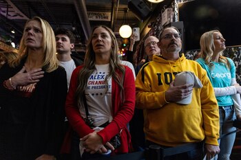 Simpatizantes de Donald Trump en