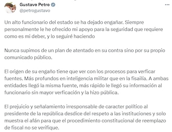 Petro se refiere a los