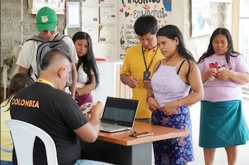 El proceso de caracterización de damnificados por el terremoto se realiza solo mediante visitas programadas a las viviendas por personal autorizado - crédito Alcaldía de Cali