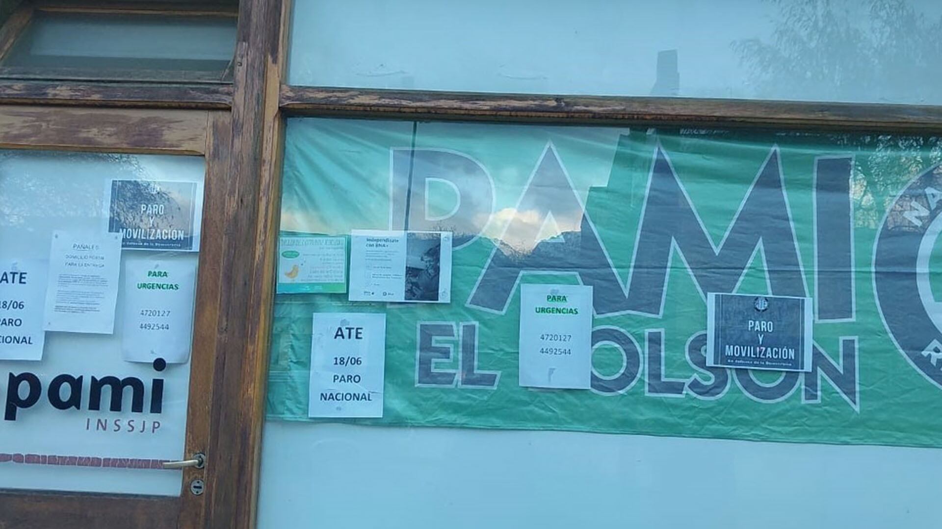 El PAMI reforzó la seguridad en sus oficinas de El Bolsón