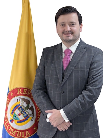 Javier Andrés Baquero ocupa el viceministerio de Defensa en Colombia desde octubre de 2025 - crédito Ministerio de Defensa Nacional de Colombia