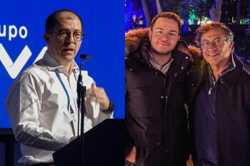 Francisco Barbosa y Nicolás Alcocer Petro