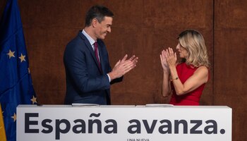 Yolanda Díaz Pedro Sánchez