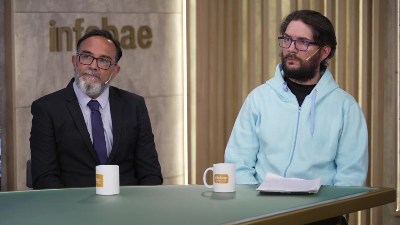 Ariel Gil Ces y Facundo Pedretti, abogado y denunciante contra Hernán Casciari (Captura de video)