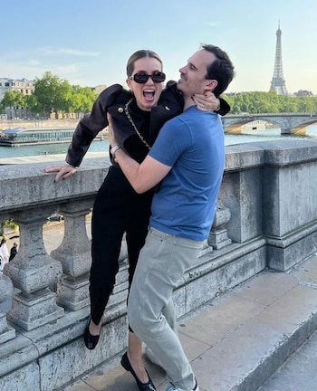 Natalia Merino y Sebastián Guerrero