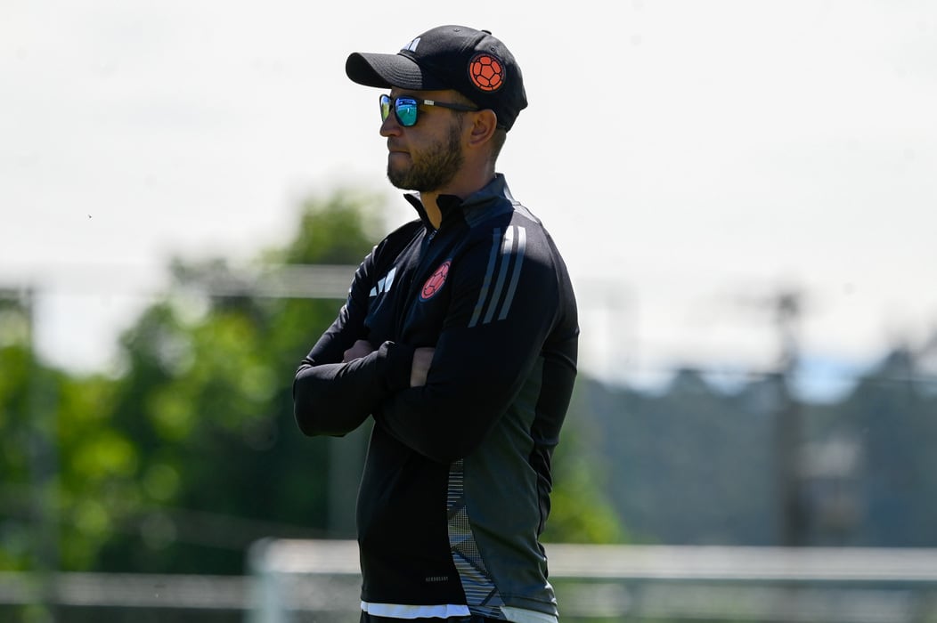 Ángelo Marsiglia sueña con ser el primer campeón con la selección Colombia femenina de mayores - crédito FCF