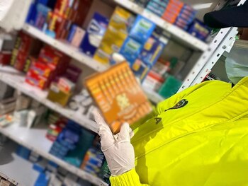 Medicamentos ilegales - crédito Policía Nacional