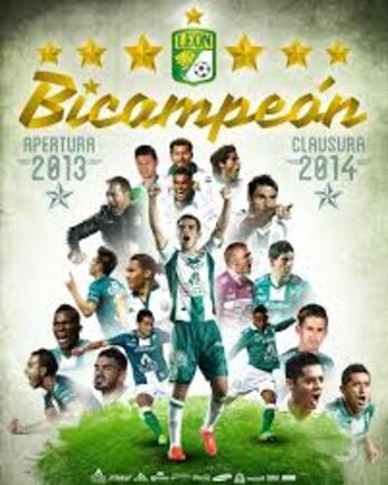 León fue el segundo bicampeón