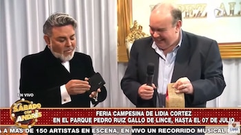 El alcalde Rafael López Aliaga