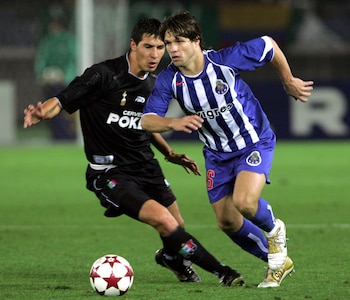 Once Caldas estuvo cerca de ganar la Copa Intercontinental en 2004 - crédito AFP