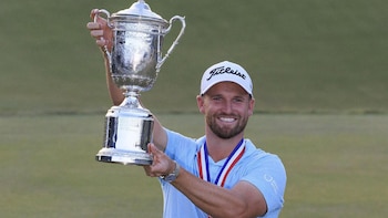 El golfista estadounidense Wyndham Clark gana con suspense un US Open perfecto