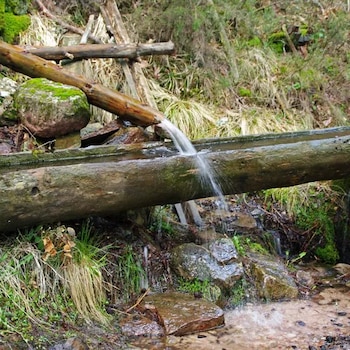 La historia de Huerta del Marquesado se ha construido en torno al agua, ésta es la protagonista del pueblo. (Turismo Castilla-La Mancha)