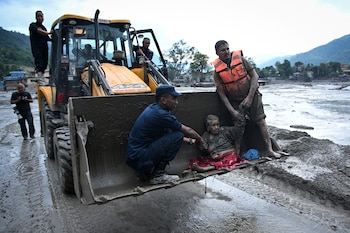 Las impactantes fotos del GLOF en Nepal y el Tíbet