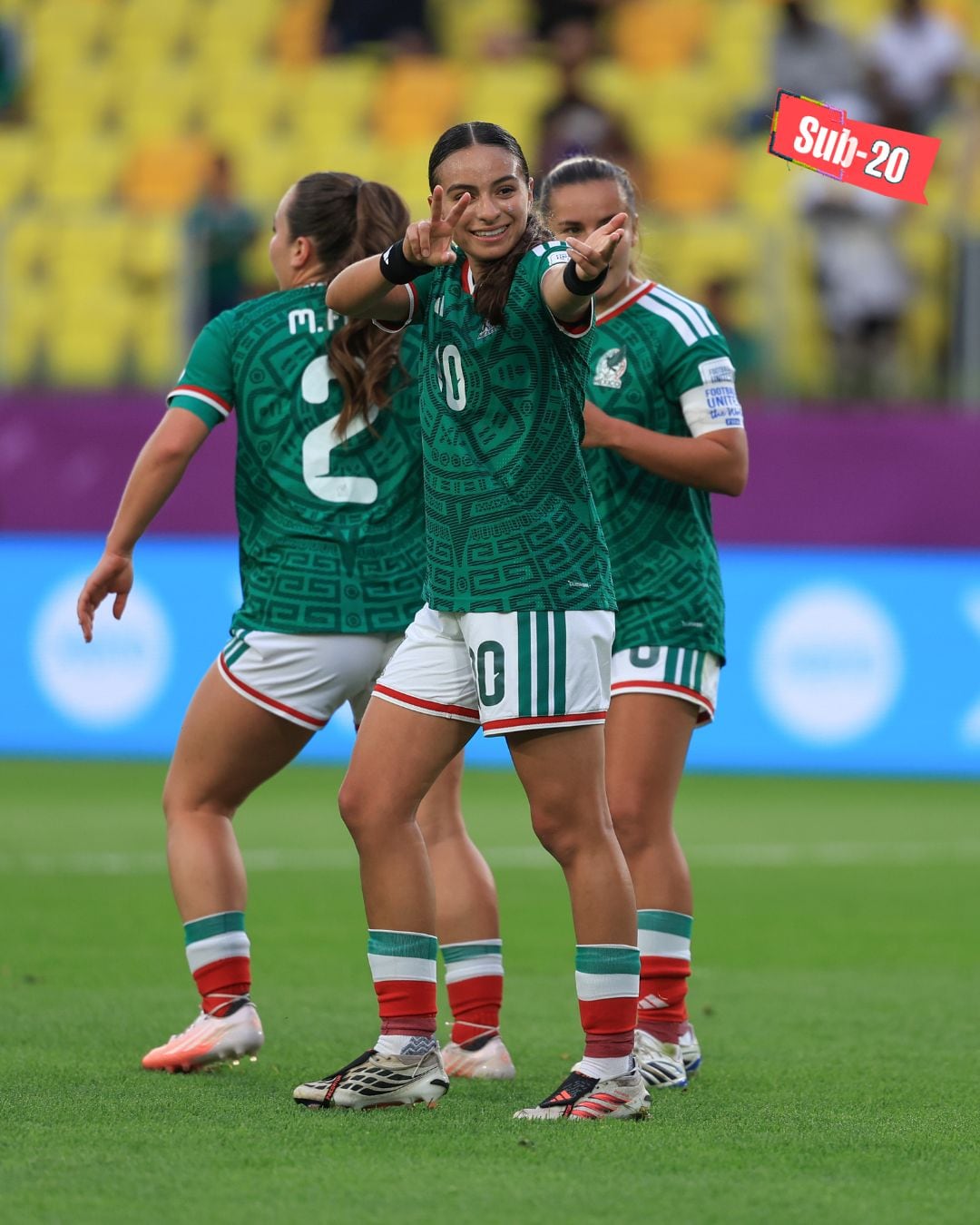 Así marchan las posiciones tras el primer encuentro de México Femenil. (TW Selección Mexicana Femenil)