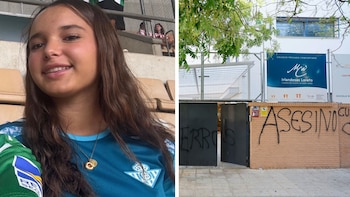 Sandra Peña y el colegio