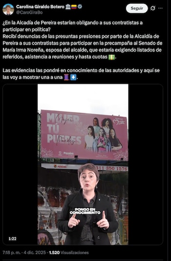 La representante a la Cámara