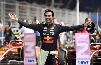 Sergio Pérez ganó el GP