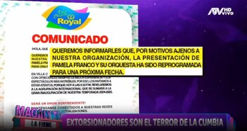 Pamela Franco recibe amenazas del