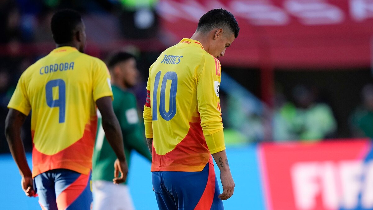 James Rodríguez se ahogó en la altura de El Alto: así fue el duro momento del volante de la selección Colombia - Infobae