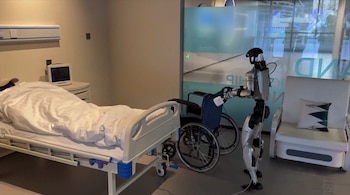 El robot enfermero de Unitree revoluciona la atención hospitalaria y anticipa el futuro de la robótica asistencial - crédito @UnitreeRobotics/X