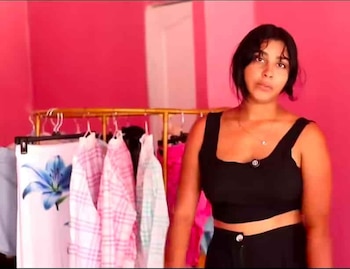 Abigail gestiona en solitario todas las operaciones de Alana Boutique 63, desde la logística hasta la promoción y atención al cliente./(El Comejamo)