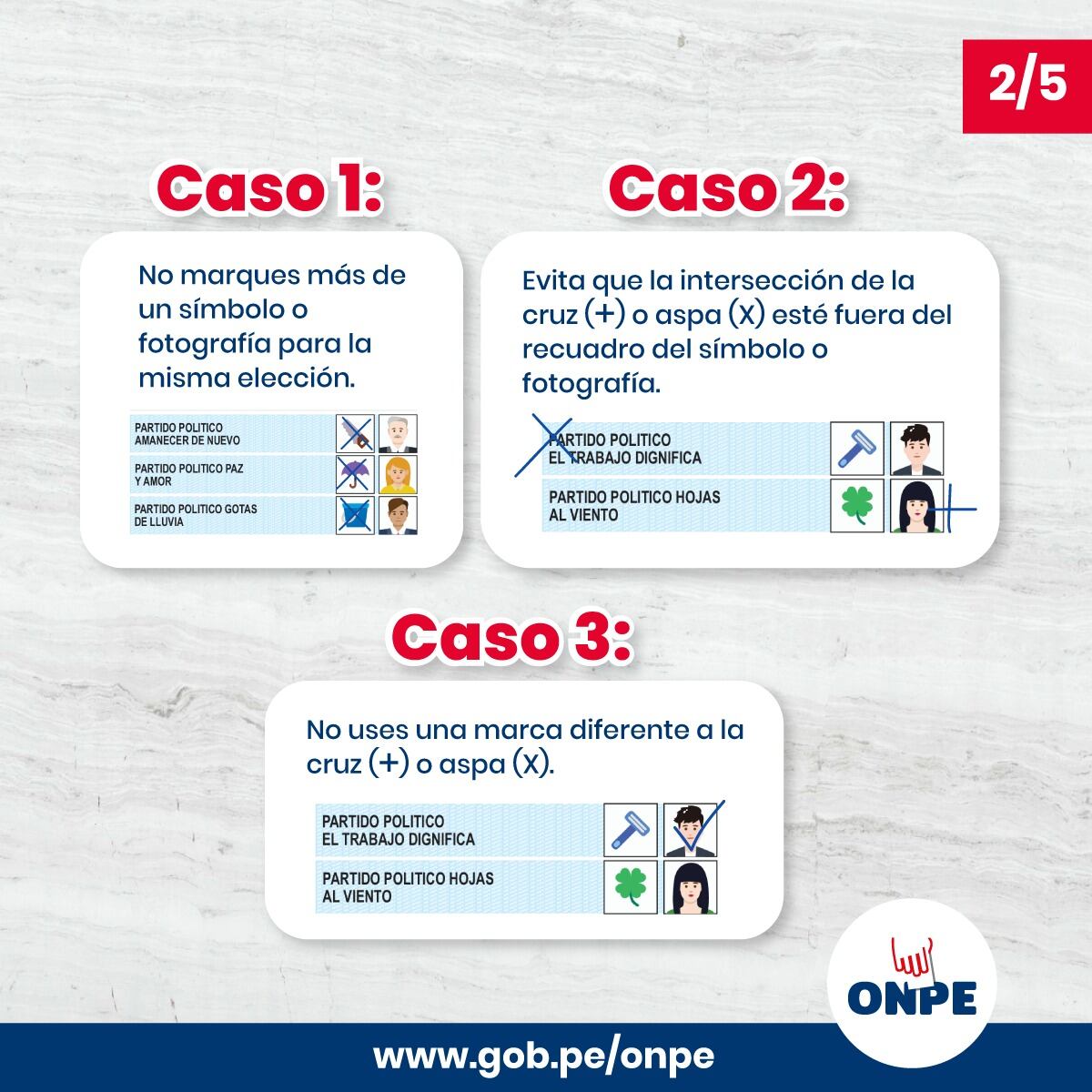 La jornada definitoria se aproxima y el ente electoral advierte sobre los pasos esenciales que deben seguir quienes asistan a las urnas para que su decisión cuente efectivamente|ONPE