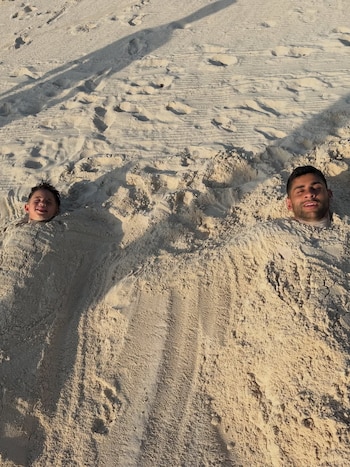 Las vacaciones de Cristian Cuti Romero