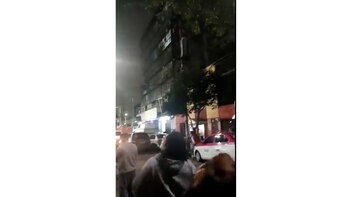 Durante la madrugada del jueves