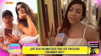 Paloma Fiuza niega haber hablado con Korina Rivadeneira y sorprende al hablar sobre su futuro con Mario Hart: “Lo que pase nadie lo sabe”