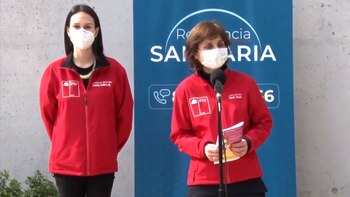 La autoridad sanitaria, Paula Daza,