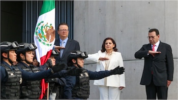 La magistrada presidenta del Tribunal