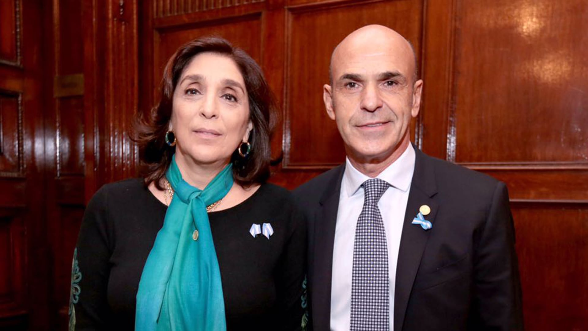 Silvia Majdalani y Gustavo Arribas