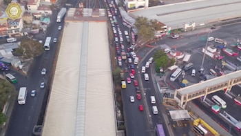 Tráfico Eje 1 Norte Pantitlán