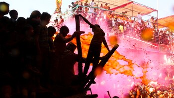 Vivir el festival de colores